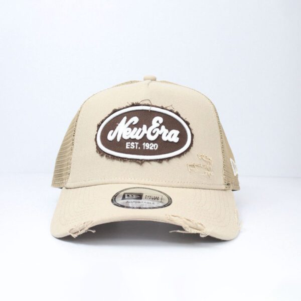 Gorra New Era 9Forty Aframe NE Patch Beige