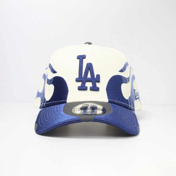 gorra new era 9forty aframe los angeles dodgers flame energy