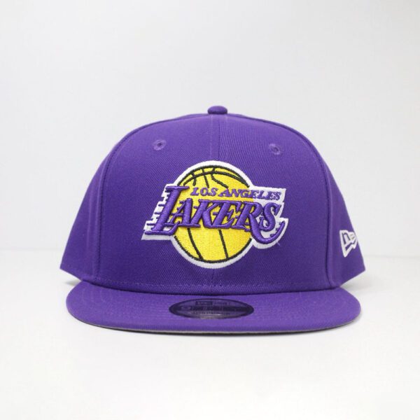 gorra new era 9fifty los angeles lakers morado
