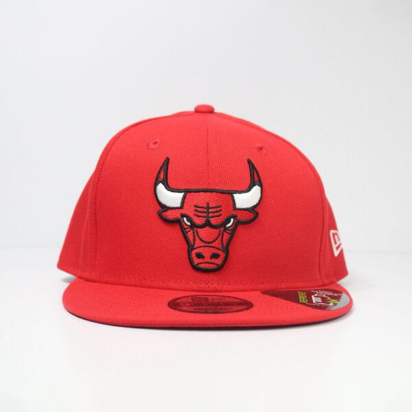 gorra new era 9fifty chicago bulls roja