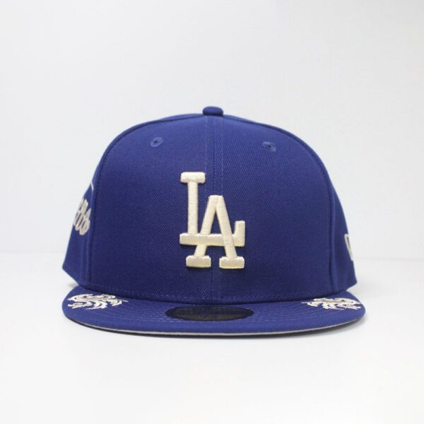 gorra new era 59fifty los angeles dodgers wordmark azul