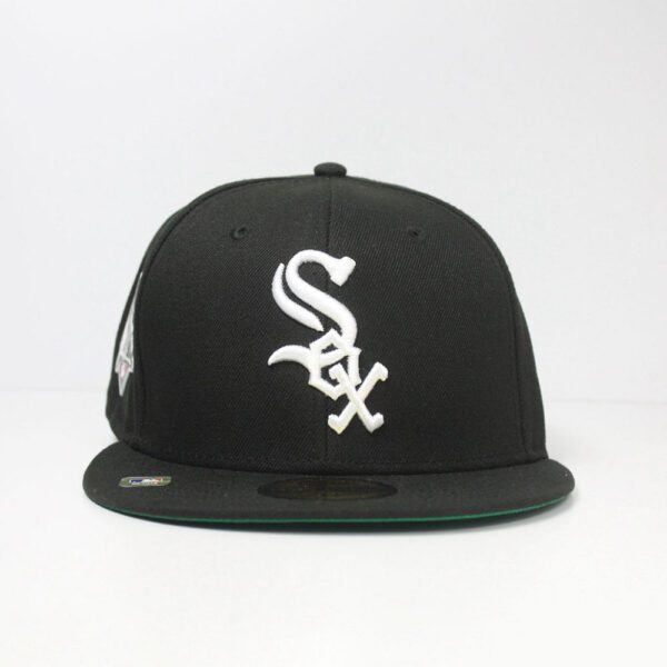 gorra new era 59fifty chicago white sox jackie robinson negra