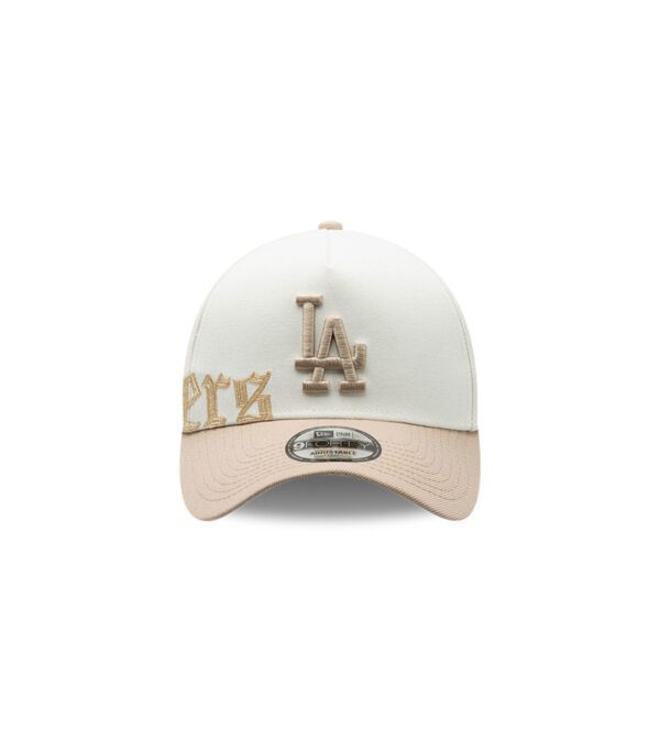 Gorra 9Forty MLB Los Angeles Dodgers Gothic Script Blanco