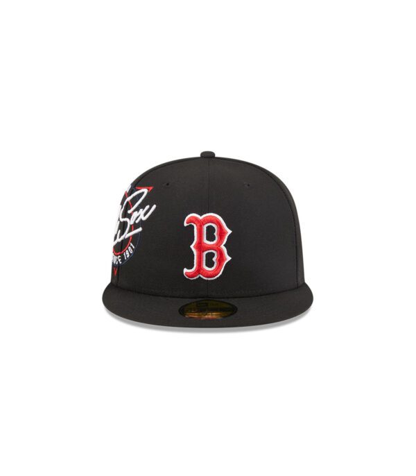 Gorra 59Fifty MLB Boston Red Sox Neon Negro