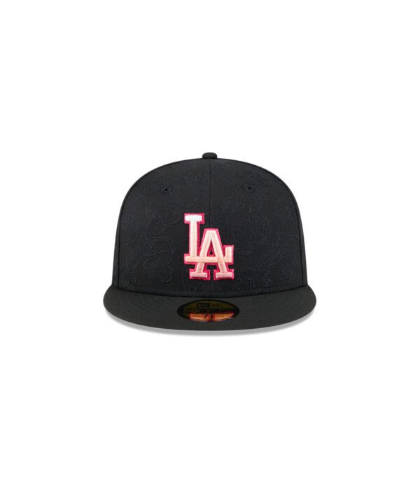 Gorra 59Fifty MLB Los Angeles Dodgers Tonal Koi Negro