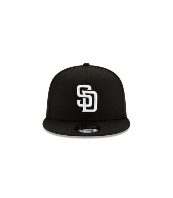 Gorra 9FIFTY San Diego Padres MLB Basic Blkwhi Black